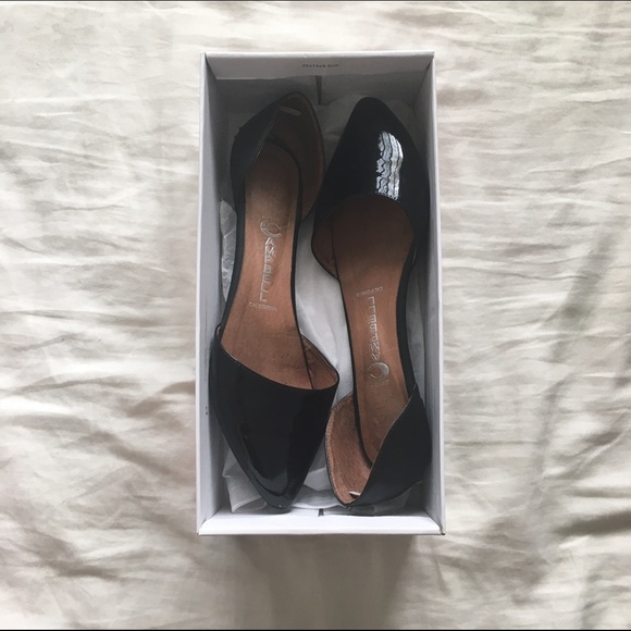 🚫SOLD🚫 on ThredUp Jeffery Campbell D'orsay flats - Picture 4 of 4