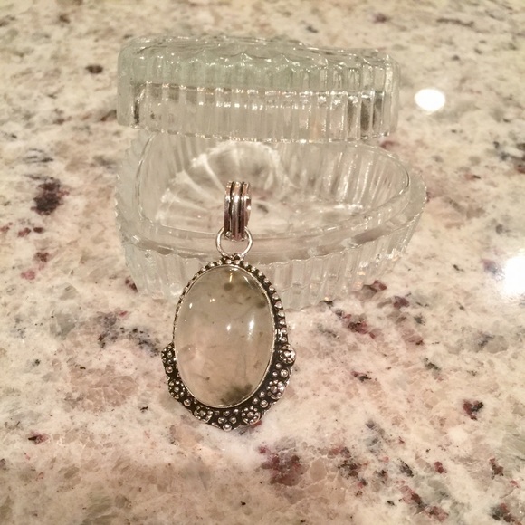Prehnite Pendant