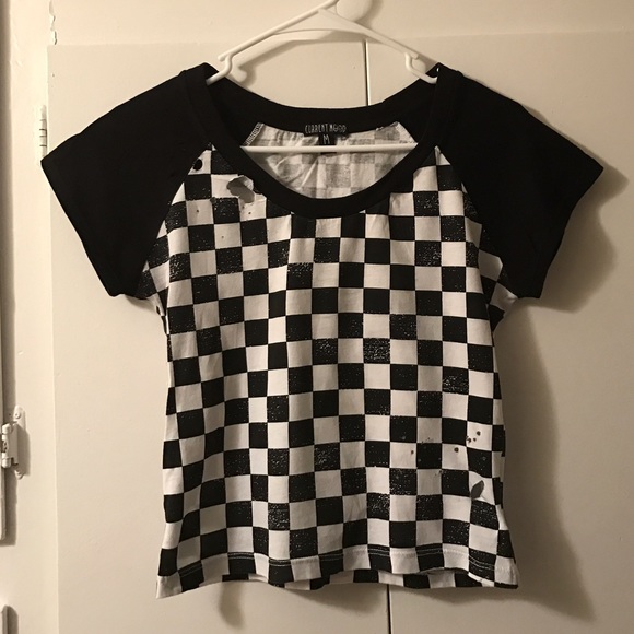 ✖️SOLD✖️ Current mood checkered top