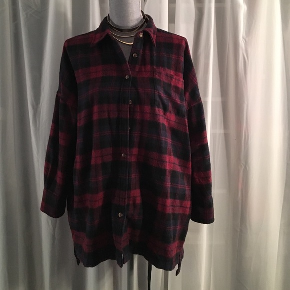 Flannel dress