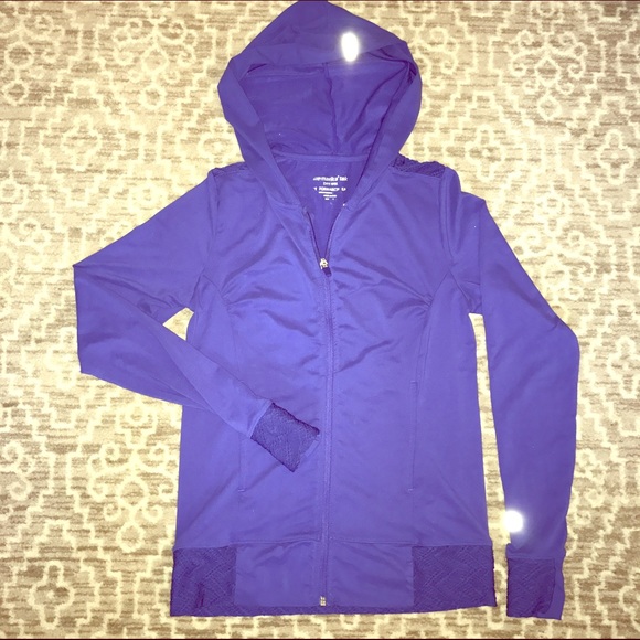 Like new purple zip hoodie