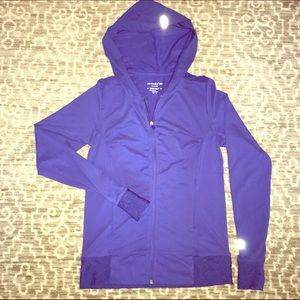 Like new purple zip hoodie