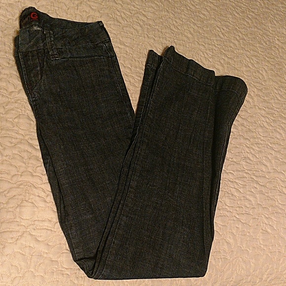 Dark blue jeans