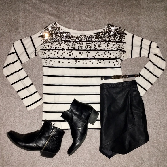 Loft Sparkly Party Blouse