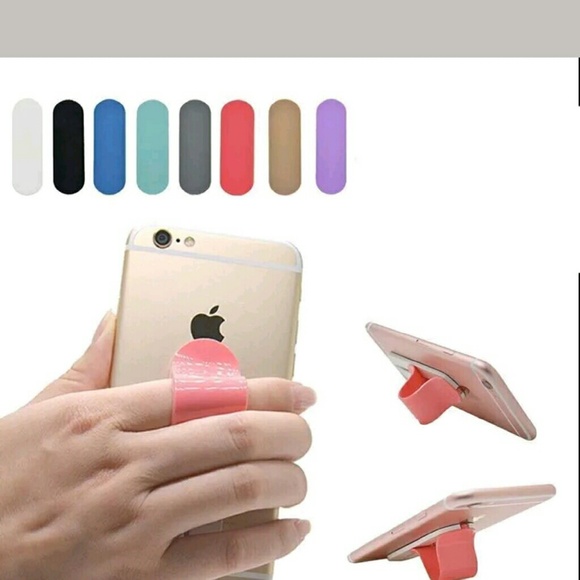 Universal finger Grip ring stand/holder