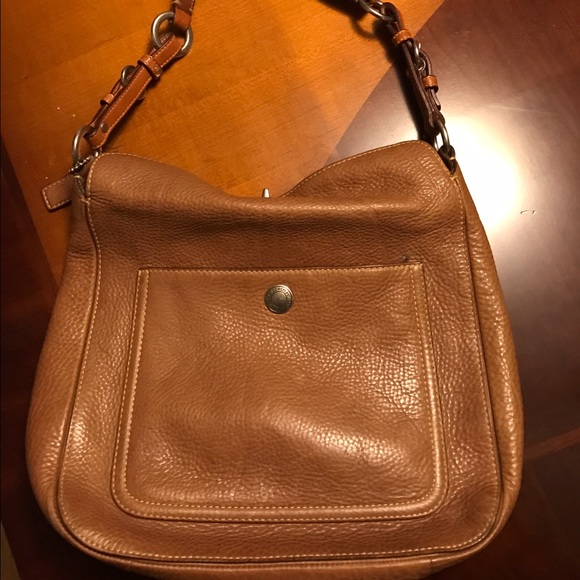 Leather Coach Bag