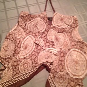 Handkerchief halter top