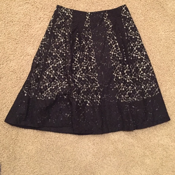 Black lace skirt, Talbots size 4