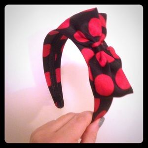 Polkadot headband