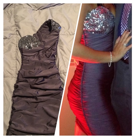 One strap dress