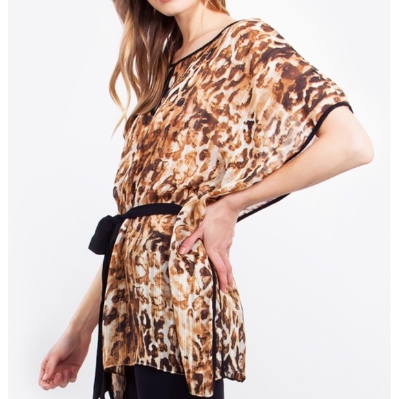 Animal Print Kaftan - Picture 3 of 4
