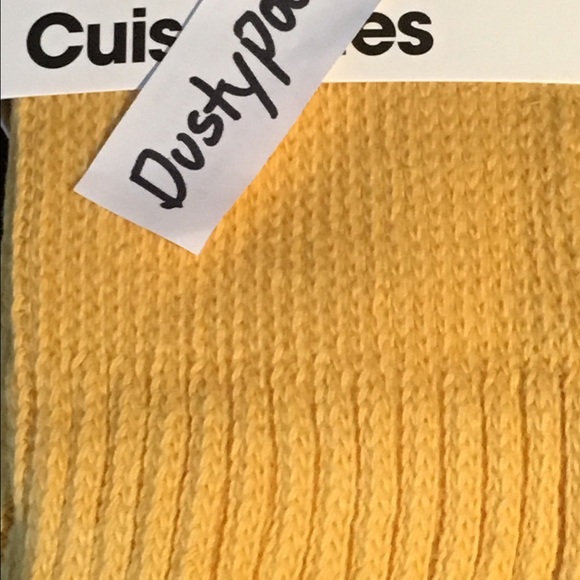 American Apparel Thigh High Socks Long Over Knee Yellow Warm Boot Vintage Y2K - Picture 4 of 6