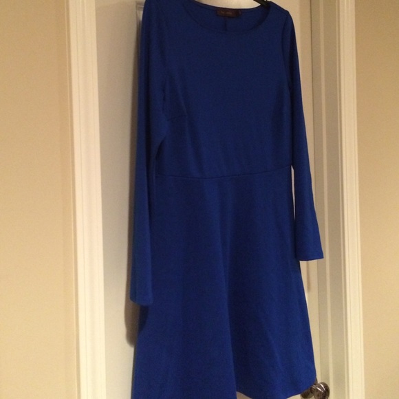 Blue dress