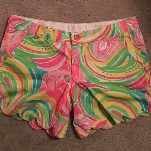 Lilly Pulitzer Buttercup Shorts-All Nighter *EUC*