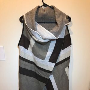 Comfy wrap up multi way sweater