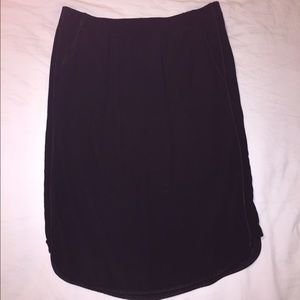 Loft Black Pencil Skirt