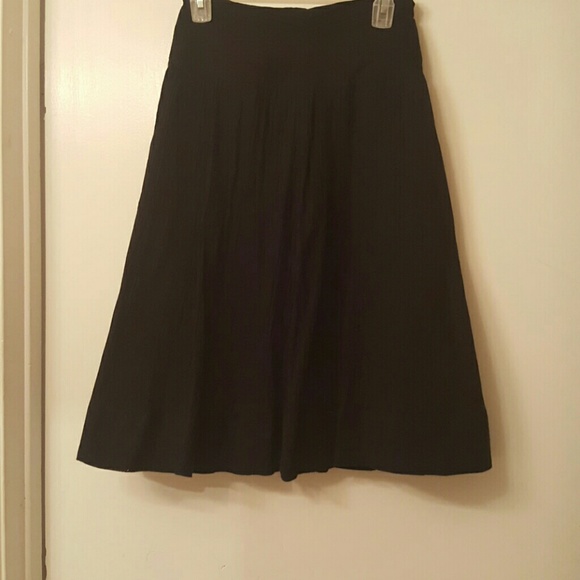 Cotton flared skirt