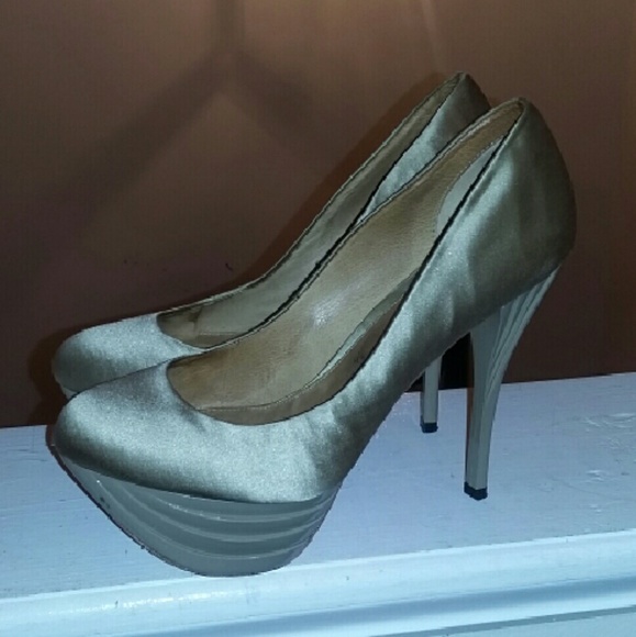 l.A.M.B satin shoes
