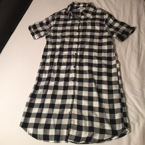 BB Dakota plaid tunic