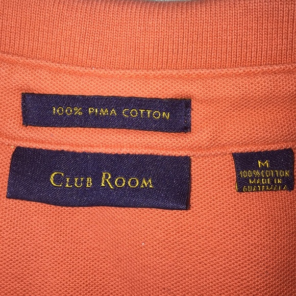 Orange Club Room Polo Shirt