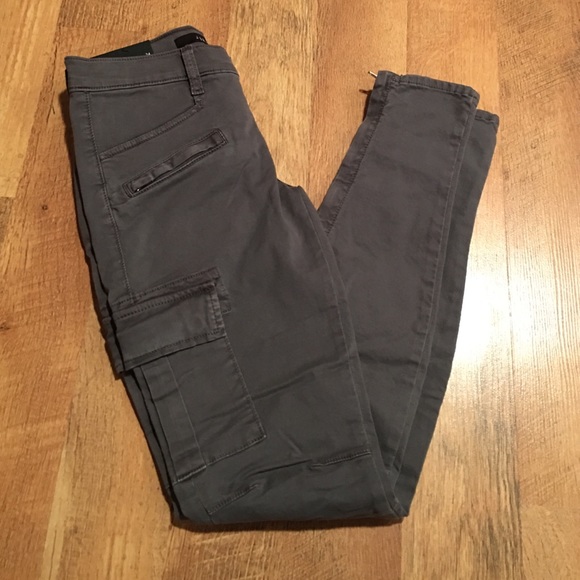 J Brand Grayson Military Skinny Cargo Pants