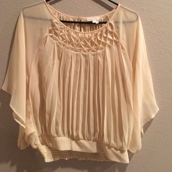 Anthropologie Pleated Top