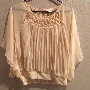 Anthropologie Pleated Top Anthropologie Pleated Top