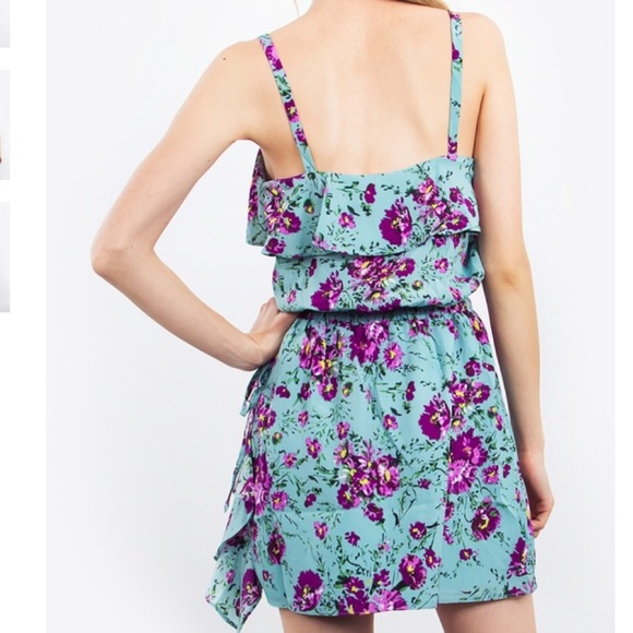 Ruffled Floral Sundress - Picture 2 of 4