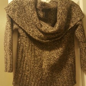 Express brown wool sweater