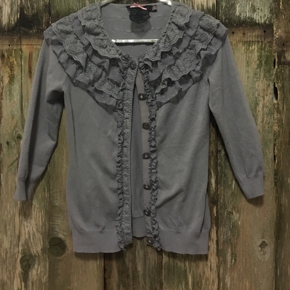 Shabby chic cardigan