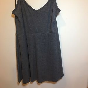 Basic grey forever 21 skater dress