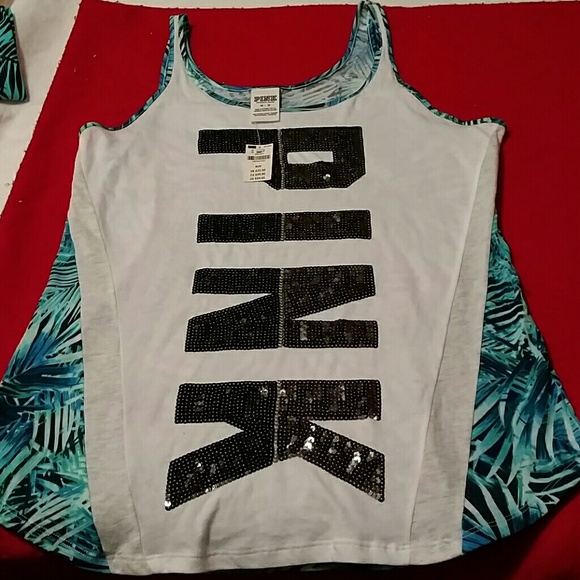 Forest Print Bling Tank!