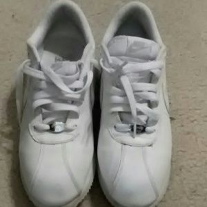 All White track Nike