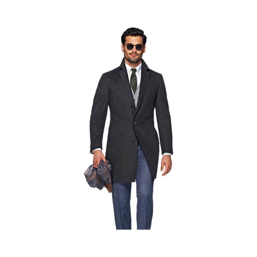 HP Jos. A. Bank Topcoat - wool blend - Picture 2 of 5