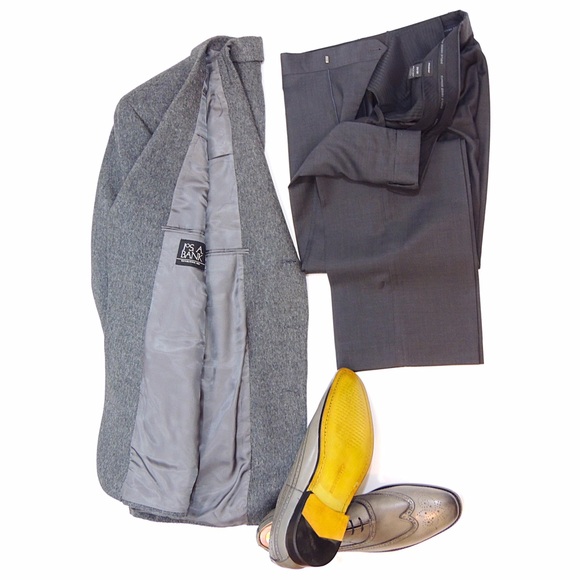 HP Jos. A. Bank Topcoat - wool blend - Picture 3 of 5