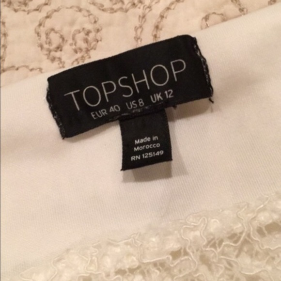 Topshop Peplum Top - Picture 3 of 3