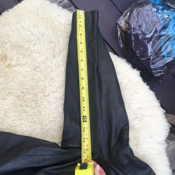 Vintage Late 80s Leather Spy Jacket - Picture 2 of 4