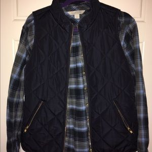 Flannel/Vest combo