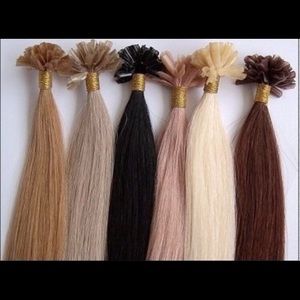 U Tip Virgin Hair Extensions.