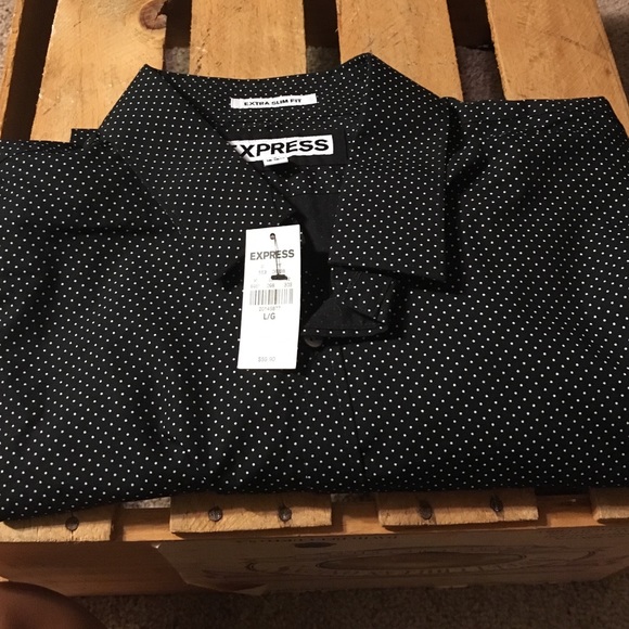 Men's express dress shirt NWT