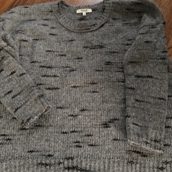Madewell grey sweater size small