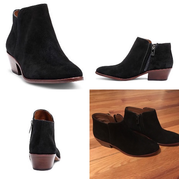 NEW Sam Edelman Suede Booties- Petty Chelsea Boot