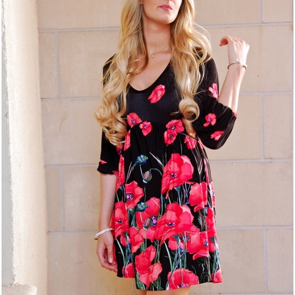 Gorgeous blooming floral dress - Picture 4 of 4