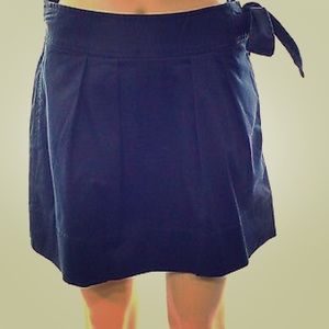 NWT Vineyard Vines Navy Rally Skirt w/ Side Bow🎀