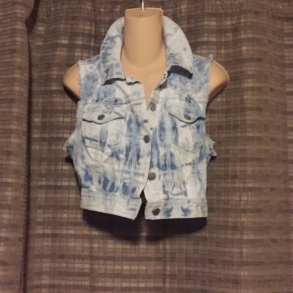Mini Jean Vest -Size Small - Picture 1 of 4