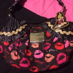 Betsey Johnson kiss bag