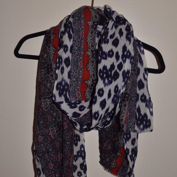 Multi colored scarf