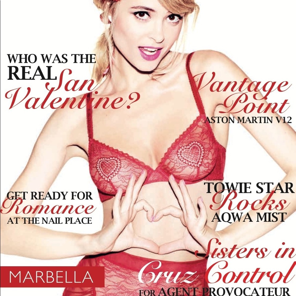 L'Agent by Agent Provocateur Esthar Heart Apron - Picture 4 of 5