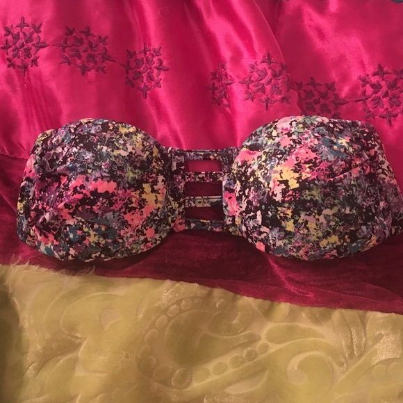 Strapless Victoria's Secret bathing suit top