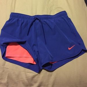 Nike Dri-fit shorts with built-in compression